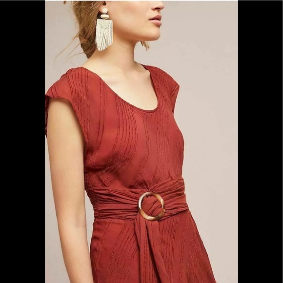 SALE NWOT Anthropologie Guinevere Maxi Dress sz 0 - Picture 3 of 15